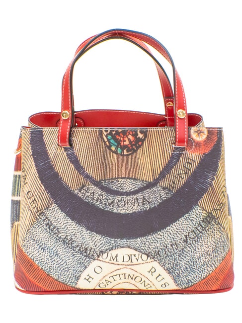 PLANETARIUM Sac &agrave; main avec bandouli&egrave;re classique/corail - Sacs pour Femme