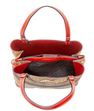 GATTINONI PLANETARIUM Sac &agrave; main avec bandouli&egrave;re classique/corail - Sacs pour Femme - 5