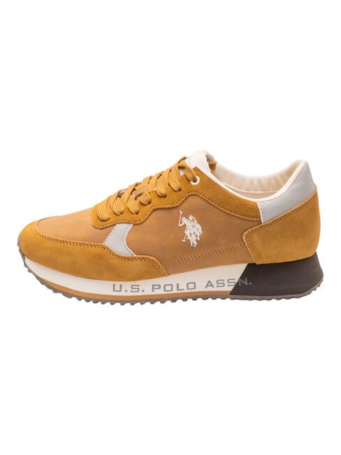 CLEEF  cognac gris clair - Chaussures Homme