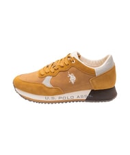 U.S. POLO ASSN. CLEEF  cognac gris clair - Chaussures Homme - 3