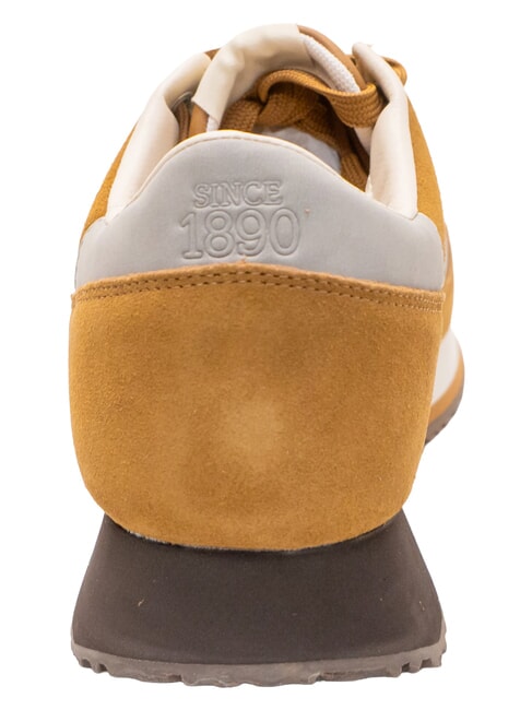 CLEEF  cognac gris clair - Chaussures Homme