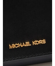 MICHAEL KORS JET SET Sac bandouli&egrave;re en cuir noir - Sacs pour Femme - 3