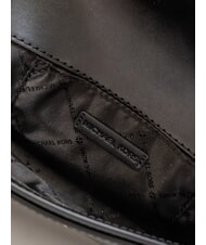 MICHAEL KORS JET SET Sac bandouli&egrave;re en cuir noir - Sacs pour Femme - 5