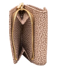 BORBONESE B-CLUB Grand portefeuille beige - Portefeuilles Femme - 4