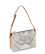 GATTINONI PLANETARIUM sac bandouli&egrave;re encre s&eacute;pia/beige clair - Sacs pour Femme - 2