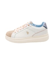 U.S. POLO ASSN. CODY Baskets beige cass&eacute; - Chaussures Femme - 3