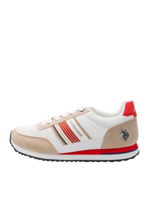 XIRIO Baskets beige-blanc cass&eacute; - Chaussures Homme