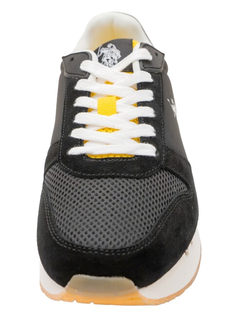 JAKE Baskets en cuir mixte BLK - Chaussures Homme