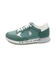 U.S. POLO ASSN. CLEEF Baskets pour hommes vert clair - Chaussures Homme - 3