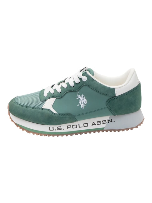CLEEF Baskets pour hommes vert clair - Chaussures Homme