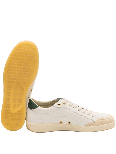 MURRAY Baskets cr&egrave;me/militaire - Chaussures Homme