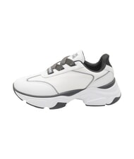 LOVE MOSCHINO STARDUST Baskets &agrave; semelles hautes blanc noir - Chaussures Femme - 3