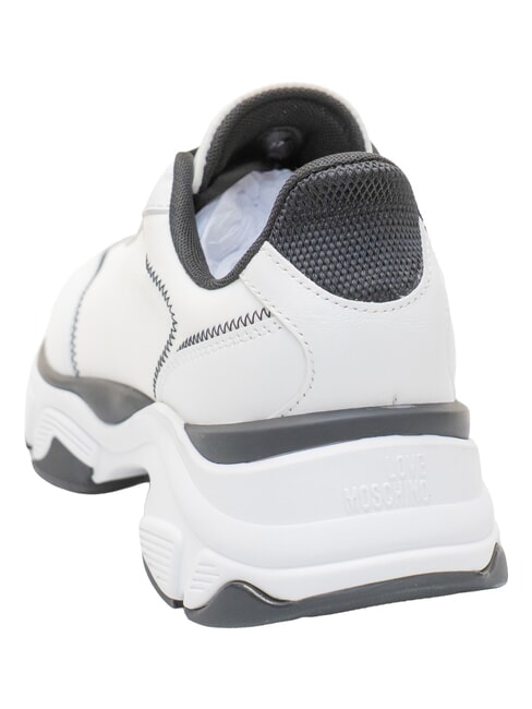 STARDUST Baskets &agrave; semelles hautes blanc noir - Chaussures Femme