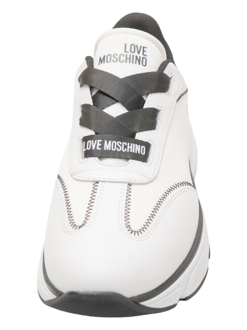 STARDUST Baskets &agrave; semelles hautes blanc noir - Chaussures Femme