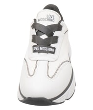 LOVE MOSCHINO STARDUST Baskets &agrave; semelles hautes blanc noir - Chaussures Femme - 5