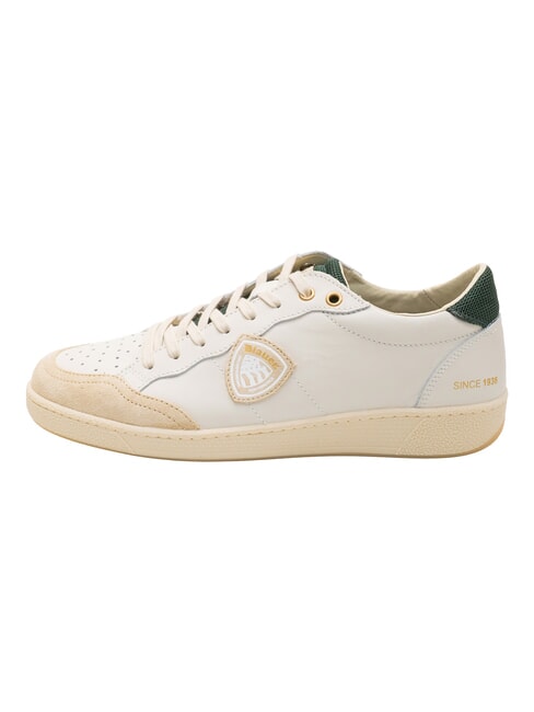 MURRAY Baskets cr&egrave;me/militaire - Chaussures Homme