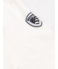 BLAUER KEENAN T-shirt en coton Blanc comme neige - T-shirt - 2