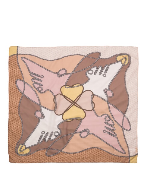 LOGO &Eacute;charpe imprim&eacute;e Naturel - &Eacute;charpes