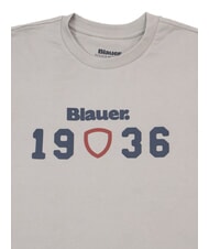 BLAUER CHAMBERLAIN T-shirt en coton gris brumeux - T-shirt - 2