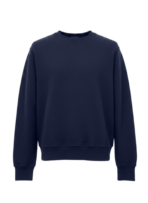 JERSEY Sweat-shirt en coton bleu marine - Pulls molletonn&eacute;s