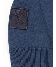 BLAUER HERALD Pull en coton bleu - Pulls pour hommes - 2