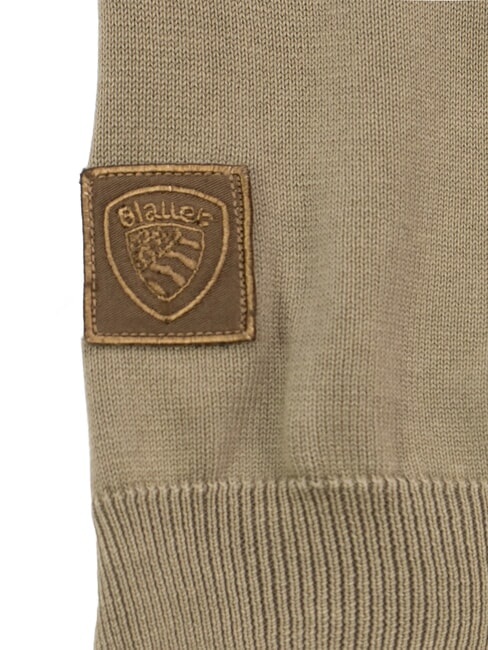 HERALD Pull en coton vert 60h - Pulls pour hommes