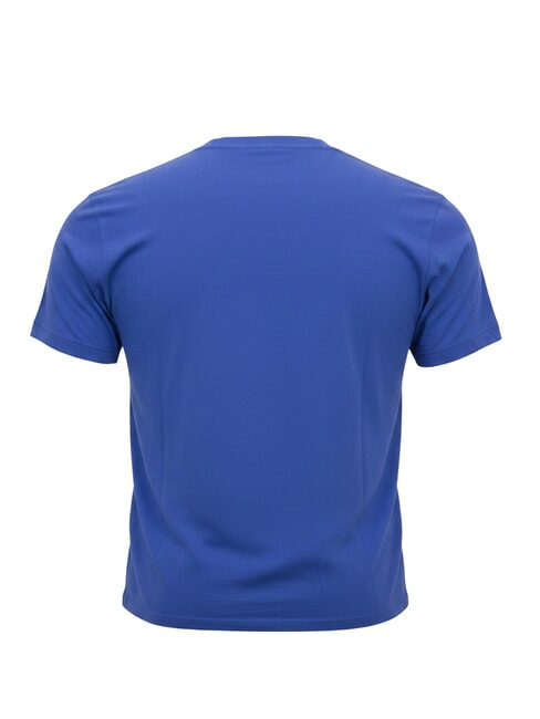EUTAW T-shirt en coton cl&eacute;matite bleue - T-shirt