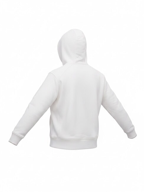 CARDINTON Sweat-shirt zipp&eacute; &agrave; capuche blanc optique - Pulls molletonn&eacute;s