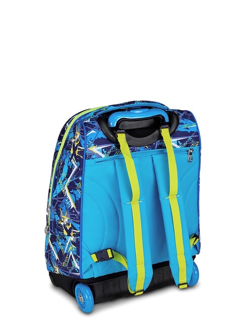 CUCCIOLI Sac &agrave; dos trolley &agrave; 2 roues, fixe Pineneedle - Sacs &agrave; dos &agrave; roulettes
