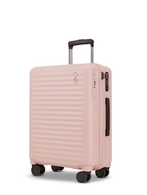 CELESTRA BLX Chariot &agrave; bagages &agrave; main rose - Valises cabine
