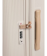 ECHOLAC DINASTY VLX Grand chariot blanc amande - Valises Rigides - 5