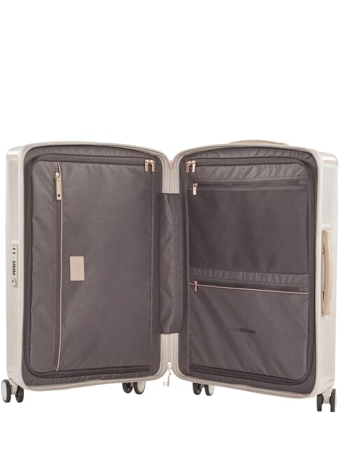 DINASTY VLX Chariot moyen blanc amande - Valises Rigides