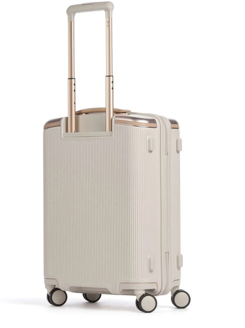 DINASTY VLX Chariot &agrave; bagages &agrave; main blanc amande - Valises cabine