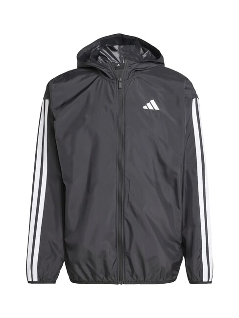 3 STRIPES veste de sport &agrave; capuche noir - Vestes pour hommes