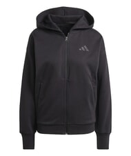 ADIDAS ALL SZN Sweat-shirt zipp&eacute; &agrave; capuche noir - Sweat-shirts pour femmes - 4