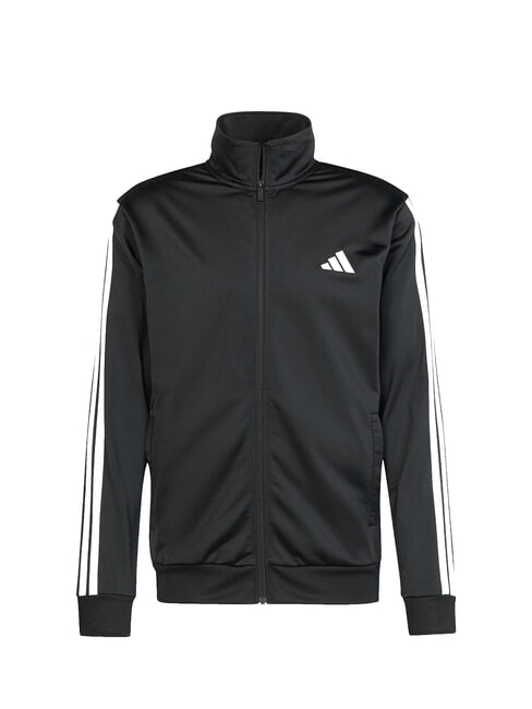 3 STRIPES Pantalon + Sweat-shirt noir - Costumes de sport pour hommes