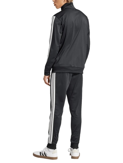 3 STRIPES Pantalon + Sweat-shirt noir - Costumes de sport pour hommes