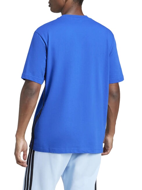 3 STRIPES T-shirt en coton bleu - T-shirt