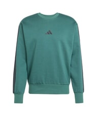 ADIDAS 3 STRIPES Sweat-shirt vert - Pulls molletonn&eacute;s - 4