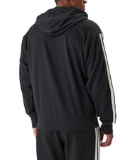 ADIDAS 3 STRIPES Sweat-shirt zipp&eacute; &agrave; capuche noir - Pulls molletonn&eacute;s - 2
