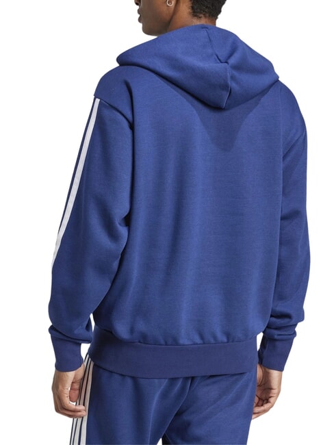 3 STRIPES Sweat de surv&ecirc;tement bleu - Pulls molletonn&eacute;s