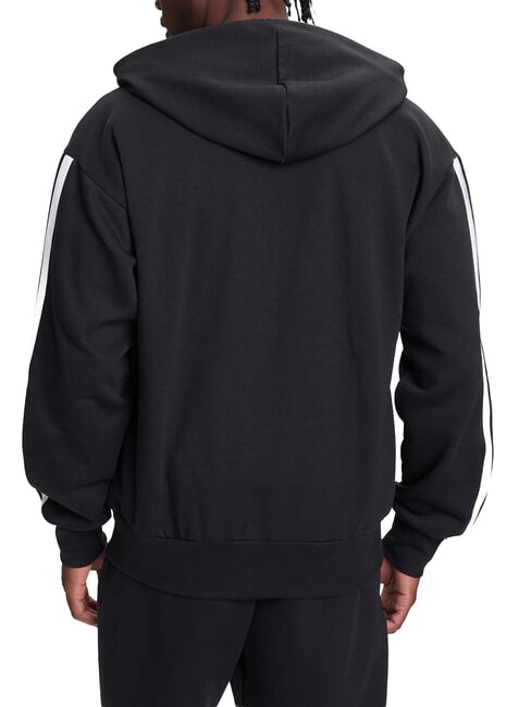 3 STRIPES Sweat-shirt de sport noir - Pulls molletonn&eacute;s