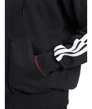 ADIDAS 3 STRIPES Sweat-shirt de sport noir - Pulls molletonn&eacute;s - 3