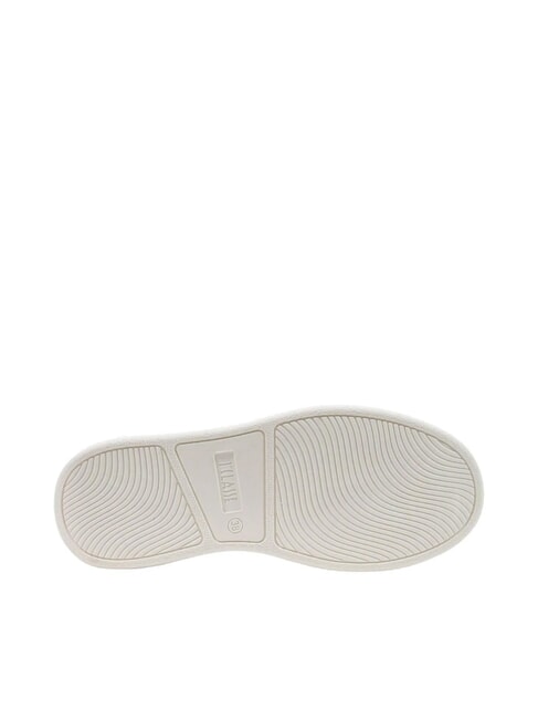 GEO Baskets &agrave; logo noisette/beige g&eacute;om&eacute;trique - Chaussures Femme