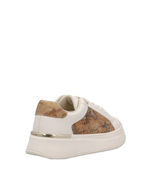 GEO Baskets orn&eacute;es de bijoux blanc cass&eacute;/beige g&eacute;o - Chaussures Femme