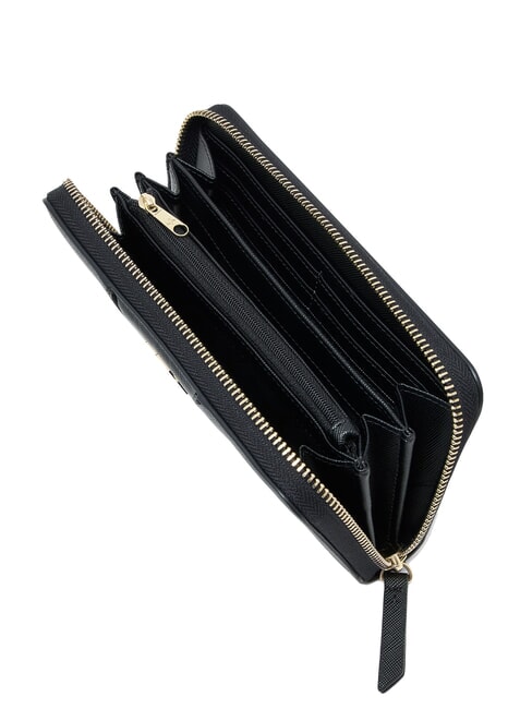 ISABEL Portefeuille Zip Around noir - Portefeuilles Femme