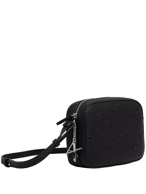 SYLVIE Mini sac bandouli&egrave;re noir - Sacs pour Femme