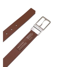 ARMANI EXCHANGE DOUBLE Ceinture r&eacute;versible en cuir - Ceintures