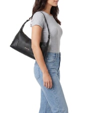 MICHAEL KORS TEDDI Sac bandouli&egrave;re en cuir noir - Sacs pour Femme - 2