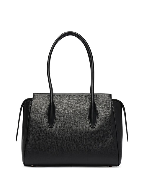 AMBRA Sac bandouli&egrave;re en cuir Noir - Sacs pour Femme